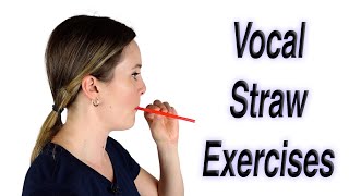 Vocal Straw Exercises SemiOccluded Vocal Tract Voice Therapy [upl. by Arsi]