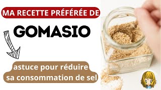 ⭐ ASTUCE pour SALER MOINS 🤩RECETTE DU GOMASIO MAISON remplacer ou diminuer sa consommation de sel [upl. by Demott]