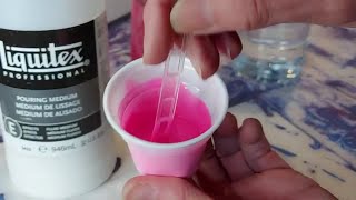 Comment faire de l’acrylique fluideMateriel et recette du pouring🌸🌸🌸TUTO N°70 [upl. by Michelle]