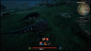 Path of Titans Pycnonemosaurus vs Megalania  Part 2 of 3  Meg Falls For My Escape Ruse [upl. by Akzseinga66]