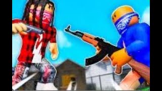 BLOODS VS CRIPS Roblox Gang Movie Trailer [upl. by Annaitat857]