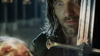 Escena Extendida de quotEl Retorno del Reyquot HD  Aragorn se revela a Sauron usando la Palantir [upl. by Denman]