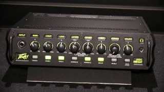 Peaveys Minimega Bass Head NAMM 2014 Demo [upl. by Eivlys]