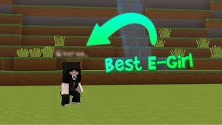 The best minecraft Egirl [upl. by Eiroc22]