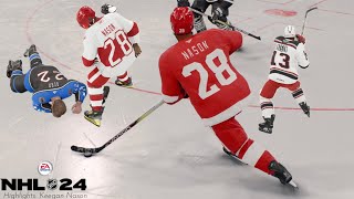 NHL 24 Highlights [upl. by Kcirreg]