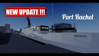 NEW UPDATE TO THE SINKING OF GREYROCK ON ROBLOX [upl. by Anoj]