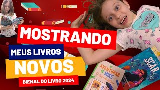 MOSTRANDO LIVROS NOVOS [upl. by Durrett]