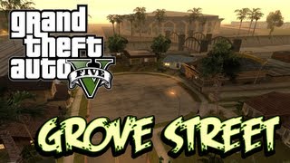 Grove Street En Gta V  Nostalgia [upl. by Hatch]