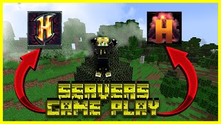 Playing Minecraft Servers  Hypixel and Havoc [upl. by Oswell]