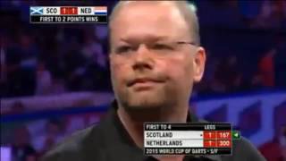 2015 World Cup Of Darts Semi Final Scotland vs Netherlands [upl. by Ratib]