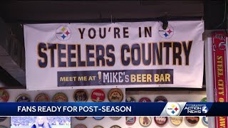 Fans ready for Steelers postseason [upl. by Mcnalley62]