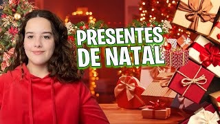 COMPREI MUITOS PRESENTES DE NATAL PRA TODO MUNDO [upl. by Aziaf]