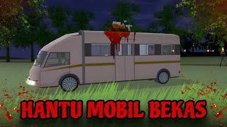 HANTU MOBIL BEKAS  HORROR MOVIE SAKURA SCHOOL SIMULATOR [upl. by Latrell]