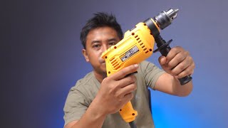 auto recomended 286ribu dpt bor impact 13mm brand global  unboxing INGCO ID6808CG ELEKTRIC DRILL [upl. by Yasdnyl]