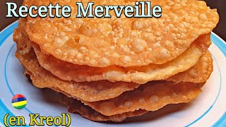 Recette Merveille Mauricien Avec 3 Ingredients en Kreol [upl. by Peednas284]