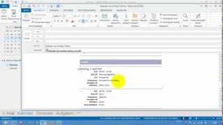 Outlook  Kalender per EMail senden  Kalender  Teil 19 [upl. by Attelrahc]