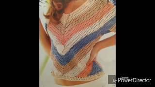 Tutorial Remera a Crochet Parte 1 [upl. by Anizor]