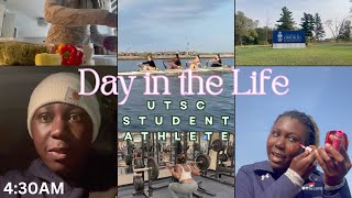 Day in the Life as Commuter Student Athlete at UTSC Baking Cooking Working Out and Studying [upl. by Aicetal]