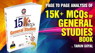 Tarun Goyal 15K MCQs of General Studies Book Review  Page to page Analysis of GK MCQs Book [upl. by Skye825]