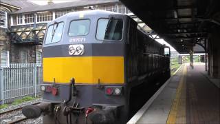 IE 071 Class  0117071 starts at Dundalk Station Full HD 1080p [upl. by Adabel]