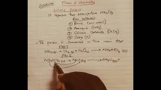 Form 2 Chemistry Solvay process [upl. by Asyram]