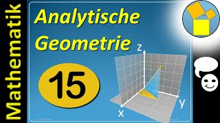 Analytische Geometrie 15  Abstand PunktEbene  Rueff Ton [upl. by Rozella]