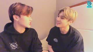 ENG SUB ATEEZ VLIVE  WOOYOUNG SAN YUNHO VLIVE ☂️☂️의 토크타임 20190410 [upl. by Flan]