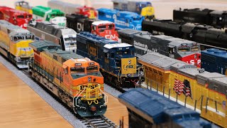 All HO Scale Model Trains Collection [upl. by Eralcyram]