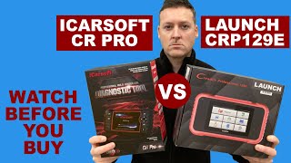 Launch CRP129e vs iCarsoft CR Pro Comparison amp Differences Explained Review  Which Would I Choose [upl. by Julita429]