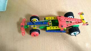 Hướng dẫn lắp xe đua F1Xe công thức 1Quay vô lăng như thật Race car F1 [upl. by Adnalohs]