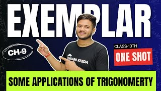 Ch9 Applications of Trigonometry Class 10 MathsNCERT Exemplar Problems Class 10CBSE 2024 BOARDS [upl. by Ynnav]