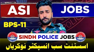 🔥 ASI  Assistant SubInspector jobs 2024  Sindh Police asi jobs Sindh public service commission [upl. by Miyasawa918]