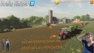 ŻNIWA RZEPACZANE🌾UPRAWKA POŻNIWNA😱KULISY NAGYWEK DO BartaszAgroTeam🤑FS22🤣INNE STRONY BARTKA 3quot🤩 [upl. by Hanschen]