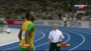 Usain Bolt 200m 1919 Video New World Record [upl. by Africah]