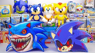 Sonic The Hedgehog Toys Unboxing ASMR Mystery MEGALODON SONIC Box Sonic Exe Box Lego Sonic Mask [upl. by Anatak354]