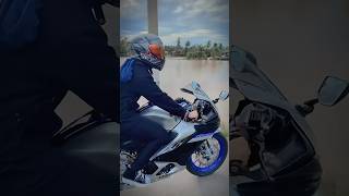 Knock knock whos there￼ fypシ゚viral bikelover yamaha r15m subscribe share bikegirl [upl. by Ott]