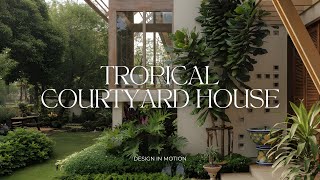 Tropical Courtyard House Design For IndoorOutdoor Living  20YearOld Home Renovation [upl. by Llerihs]