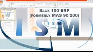 Whats New in Sage 100 ERP 2013 [upl. by Ednil]