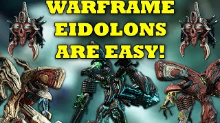 Warframe Eidolon Hunting Is A Lot Easier Than I Thought [upl. by Adner]