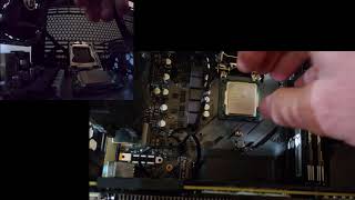 Installing the I5 11600k into the B560 Vetroo V240 CP cooler [upl. by Sura]