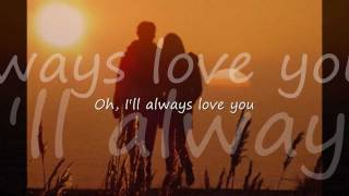 Ill Always Love You by Craig Ruhnkewith Lyrics [upl. by Elbag952]