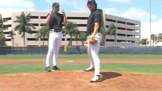 Pitching Drills Stride Drill for Consistent Pitching Delivery [upl. by Olemrac]