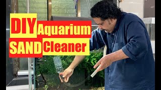 DIY SIPHON  How To Make DIY Gravel Vacuum Aquarium Gravel Cleaner  How to Clean Aquarium Sand [upl. by Marucci]