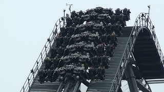 The Swarm Off Ride at Thorpe Park full HD [upl. by Otreblide]