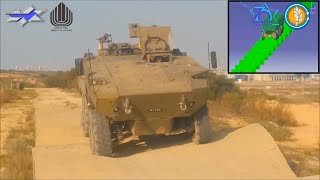 Israel MOD  Eitan 8X8 Armoured Wheeled Vehicle Advance Field Testing 1080p [upl. by Proudlove]