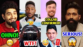 YouTuber Had to say SORRY for this HUGE MISTAKE 😰 MrBeast TSeries COLLAB Samay Raina MKBHD [upl. by Woodrow]