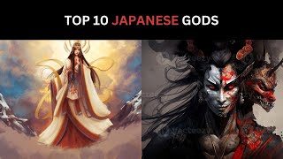 Top 10 Ancient Japanese Gods 2024 [upl. by Aielam379]