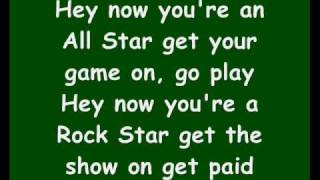 All Star Smash Mouth Lyrics [upl. by Leirbaj]