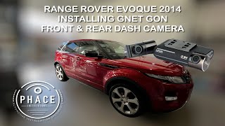 Range Rover Evoque Front amp Rear Dash Cam Gnet Gon HD 1080p [upl. by Mcferren]