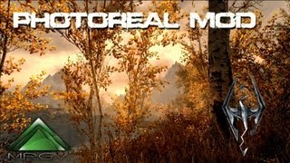 Skyrim  Photoreal Mod by MRGV [upl. by Towney502]